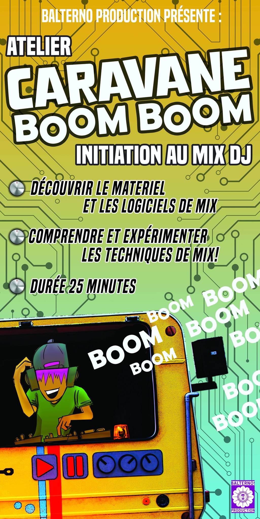 affiche Atelier mix